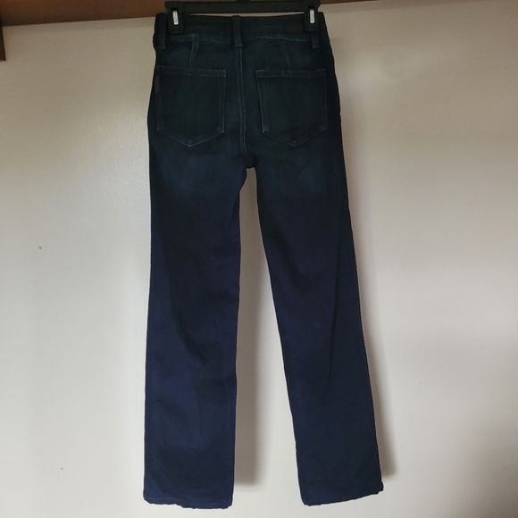 Paige Blake High-Rise Straight Leg Stunner Luxe Coating jeans Size 26 - Picture 11 of 16